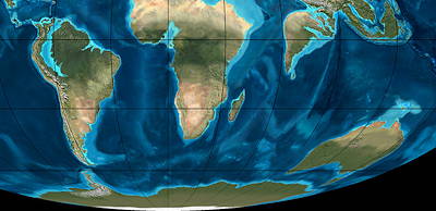 Eocene Southern Continents
